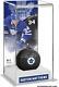 Auston Matthews Maple Leafs Signed Hockey Puck With Tall Hockey Puck Case