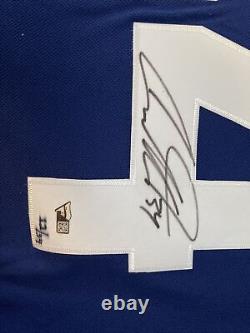 Auston Matthews Papi Autographed Toronto Maple Leafs Hockey Jersey 12/34 Rare