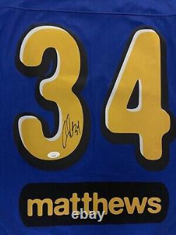 Auston Matthews Signed Autograph 2024 All Star Game Authentic Jersey JSA LOA