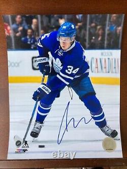 Auston Matthews Signed Autograph 8X10 Photo Toronto Maple Leafs COA Auto