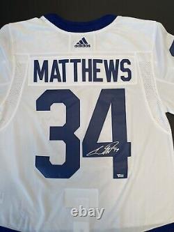 Auston Matthews Signed Autographed Maples Leafs Adidas Authentic Jersey Fanatics