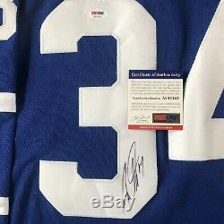 Auston Matthews Signed Jersey Toronto Maple Leafs Autographed Auto NHL Psa Coa