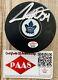 Auston Matthews Signed Toronto Maple Leafs Official Hockey Puck Autographed Coa