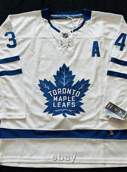 Auston Matthews Signed Toronto MapleLeafs NHL Hockey Jersey with COA