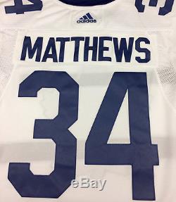 Auston Matthews Toronto Maple Leafs Adidas Authentic NHL Stadium Series Jersey
