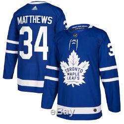Auston Matthews Toronto Maple Leafs Adidas Home NHL Hockey Jersey Size 50