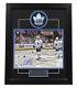 Auston Matthews Toronto Maple Leafs Autographed 1st Game 4 Goal 23x19 Framed