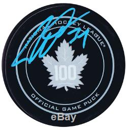Auston Matthews Toronto Maple Leafs Autographed Centennial Season Official Game