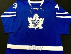 Auston Matthews Toronto Maple Leafs Autographed Custom Hockey Jersey Coa