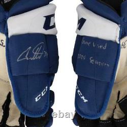 Auston Matthews Toronto Maple Leafs Autographed Game-Used Blue CCM Item#11412507