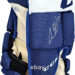 Auston Matthews Toronto Maple Leafs Autographed Game-Used Blue CCM Item#11506634
