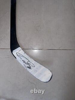 Auston Matthews Toronto Maple Leafs Autographed Playoffs Game-Used Stick CCM