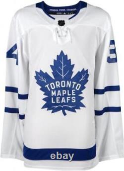Auston Matthews Toronto Maple Leafs Autographed White Adidas Authentic Jersey