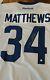 Auston Matthews Toronto Maple Leafs Autographed White Reebok Premier Jersey Coa