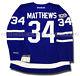 Auston Matthews Toronto Maple Leafs Home Rookie Jersey Reebok Premier Nhl 100th