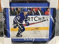 Auston Matthews Toronto Maple Leafs NHL Autographed Multiple Inscriptions Framed