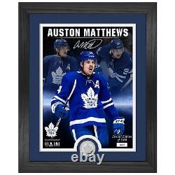 Auston Matthews Toronto Maple Leafs NHL Signature Coin Photo