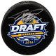 Auston Matthews Toronto Maple Leafs Signed 2016 Official Draft Day Logo Puck