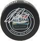 Auston Matthews Toronto Maple Leafs Signed 2019 All-star Game Official Game Puck