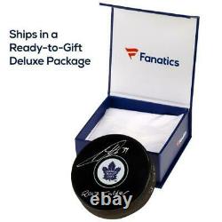 Auston Matthews Toronto Maple Leafs Signed 2019 All-Star Game Official Game Puck