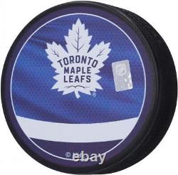 Auston Matthews Toronto Maple Leafs Signed 2022-23 Reverse Retro Hockey Puck