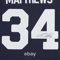 Auston Matthews Toronto Maple Leafs Signed 2022 Heritage Classic Jersey