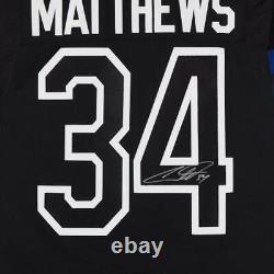 Auston Matthews Toronto Maple Leafs Signed Alternate Fanatics Premium Jersey