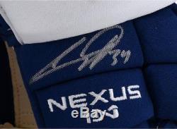 Auston Matthews Toronto Maple Leafs Signed Bauer Nexus Gloves & 2017 Calder Insc