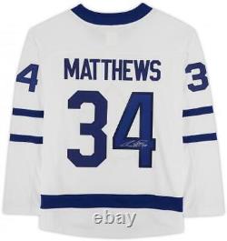 Auston Matthews Toronto Maple Leafs Signed Breakaway Jersey