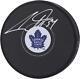 Auston Matthews Toronto Maple Leafs Signed Hockey Puck Fanatics