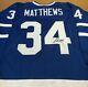 Auston Matthews Toronto Maple Leafs Signed Jersey Coa