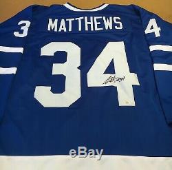Auston Matthews Toronto Maple Leafs Signed Jersey COA