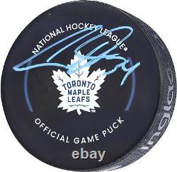 Auston Matthews Toronto Maple Leafs Signed Official Game Puck