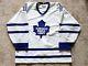 Authentic Center Ice Ccm Toronto Maple Leafs Nhl Hockey Jersey 52, Fight Strap
