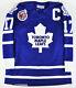 Authentic Nhl Hockey Jersey Toronto Maple Leafs Ccm Wendel Clark #17 Captain 44