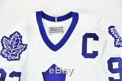 Authentic NHL Hockey Jersey Toronto Maple Leafs Doug Gilmour Captain #93