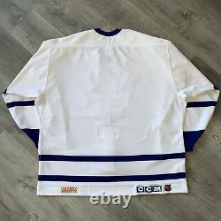 Authentic Toronto Maple Leafs 52 CCM Jersey Ultrafil Center Ice Vintage 90s