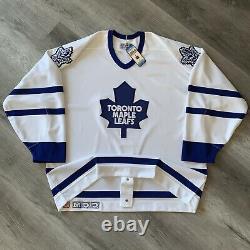 Authentic Toronto Maple Leafs 54 CCM Jersey Ultrafil Center Ice Vintage 90s New