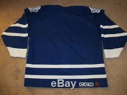 Authentic Toronto Maple Leafs NHL Hockey Jersey-Adult 52-CCM
