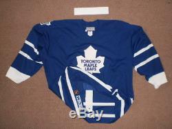 Authentic Toronto Maple Leafs NHL Hockey Jersey-Adult 56-CCM