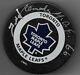 Auto. Toronto Maple Leafs Ted Kennedy Official Game Puck With Jsa Authentication