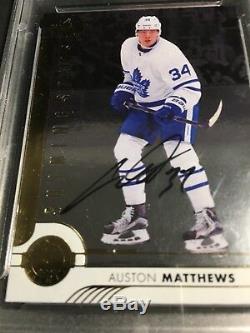 Autographed Auston Matthews Maple Leafs Hockey Slabbed Shining Stars Auto 2017