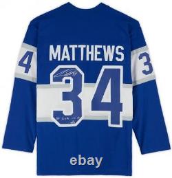 Autographed Auston Matthews Maple Leafs Jersey Item#12961579 COA