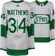 Autographed Auston Matthews Maple Leafs Jersey Item#9082522 Coa
