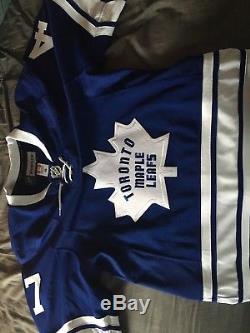 BNWT Toronto Maple Leafs Authentic Reebok Alternate Leo Komarov Jersey Size 46