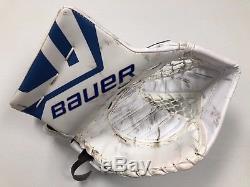 Bauer Toronto Maple Leafs NHL Pro Stock Goalie Blocker & Catcher/glove Set Left