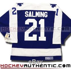 Bjore Salming Toronto Maple Leafs Jersey CCM Vintage Blue