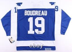 Bruce Boudreau Signed Maple Leafs Jersey (Beckett) Former Toronto Head Coach