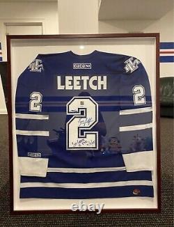 Bryan Leetch Signed NHL jersey