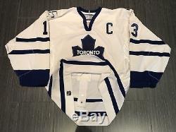 CCM Authentic Mats Sundin Toronto Maple Leafs Jersey Sz 52 Fight Strap TML